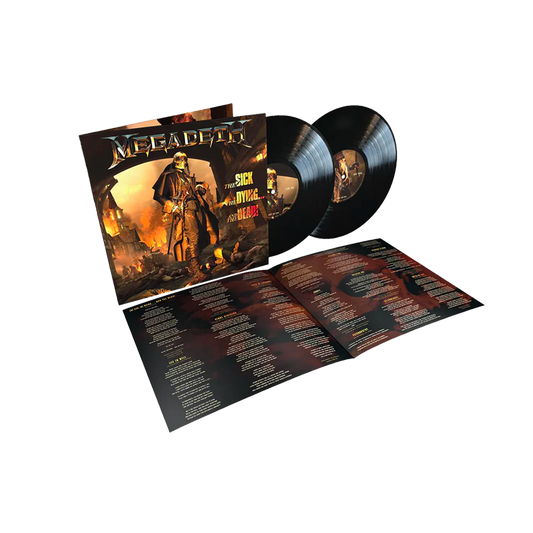 VINILO MEGADETH - THE SICK, THE DYING… & THE DEAD! (2 LP)