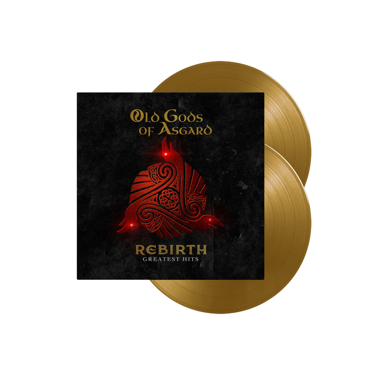 VINILO OLD GODS OF ASGARD - REBIRTH - GREATEST HITS (2 LP/GOLD VINYL)