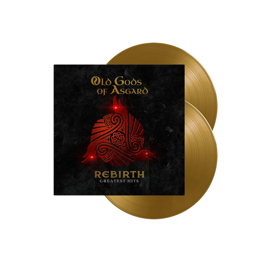 VINILO OLD GODS OF ASGARD - REBIRTH - GREATEST HITS (2 LP/GOLD VINYL)