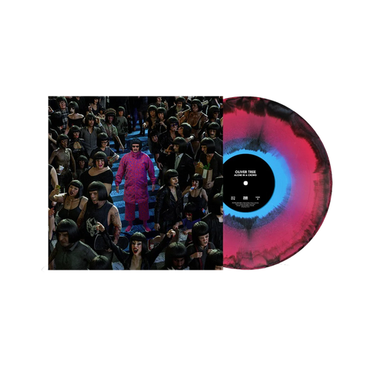 VINILO OLIVER TREE - ALONE N A CROWD (APPLE, BLUE JAY & BLACK MIXED VINYL)