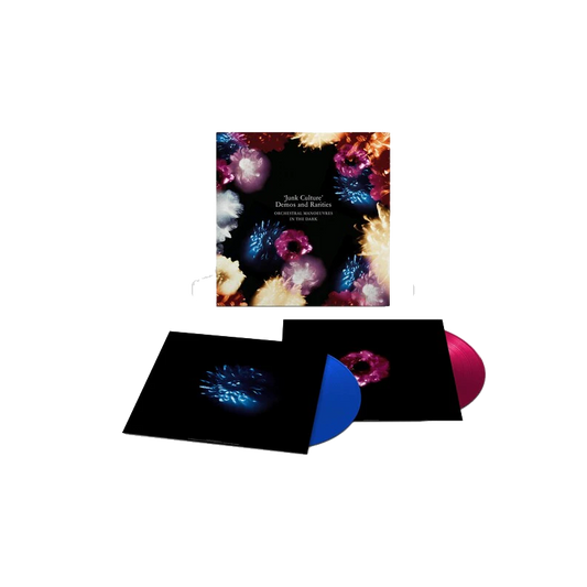 VINILO ORCHESTRAL MANOEUVRES IN THE DARK - JUNK CULTURE: DEMOS & RARITIES (2 LP/BLUE/PINK VINYL)