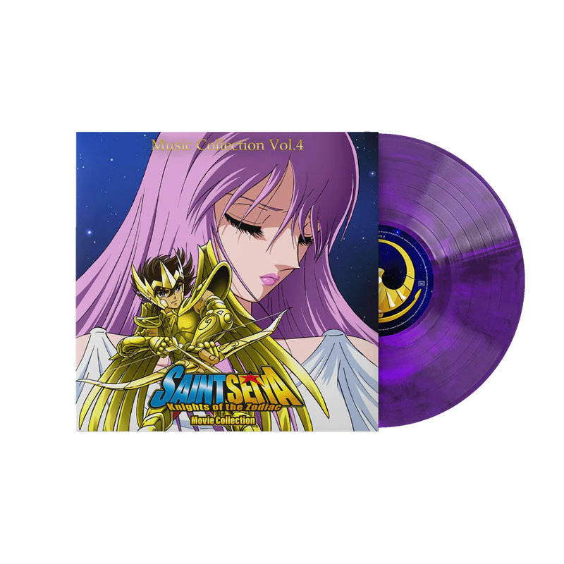 VINILO SEIJI YOKOYAMA - SAINT SEIYA: MUSIC COLLECTION VOLUME 4 (PURPLE VINYL)