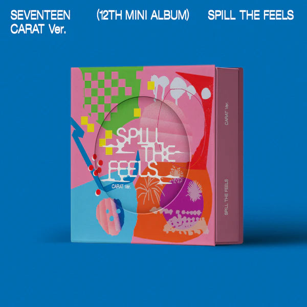 CD SEVENTEEN - SPILL THE FEELS - SEVENTEEN 12TH MINI ALBUM