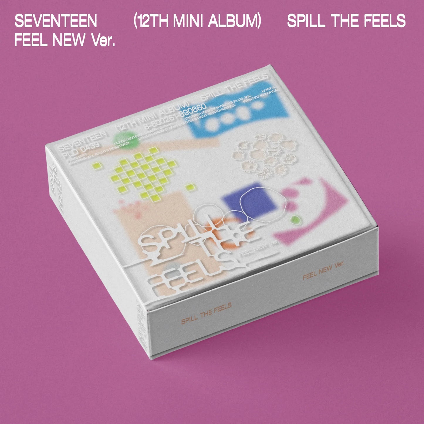 CD SEVENTEEN - SPILL THE FEELS - SEVENTEEN 12TH MINI ALBUM