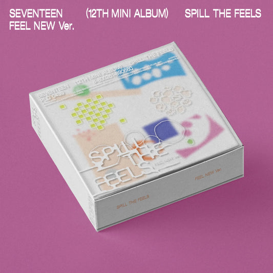 CD SEVENTEEN - SPILL THE FEELS - SEVENTEEN 12TH MINI ALBUM