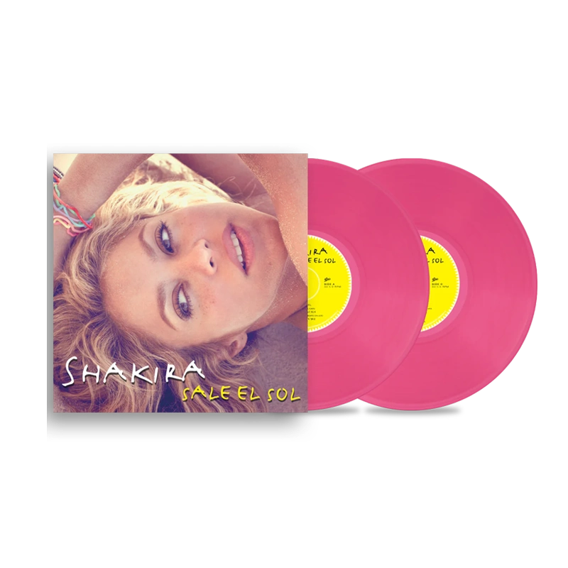 VINILO SHAKIRA - SALE EL SOL (HOT PINK VINYL/2LP)