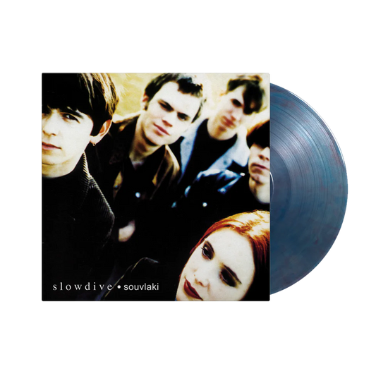 VINILO SLOWDIVE - SOUVLAKI (TRANSLUCENT BLUE & RED MARBLED VINYL)