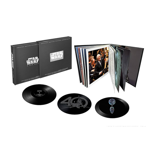 VINILO JOHN WILLIAMS - STAR WARS: A NEW HOPE (LIMITED 3LP BOX/ETCHED SIDE/DEATH STAR HOLOGRAM)