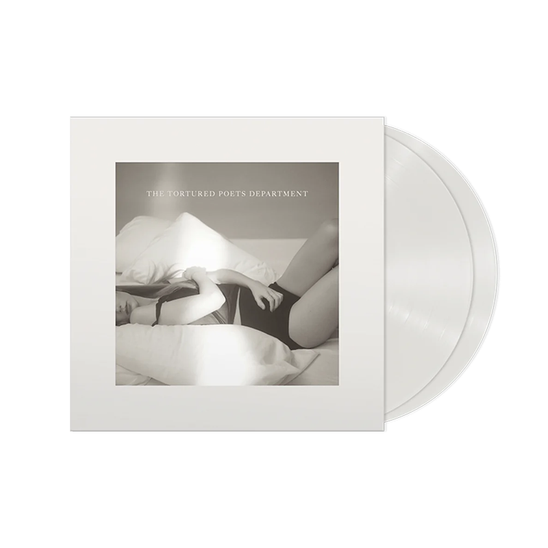 VINILO TAYLOR SWIFT - THE TORTURED POETS DEPARTMENT (GHOSTED WHITE VINYL/2LP/MANUSCRIPT