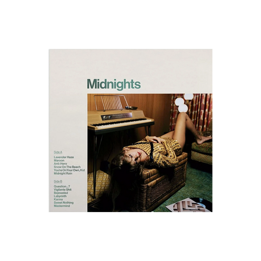 CD TAYLOR SWIFT - MIDNIGHTS (JADE GREEN CD)