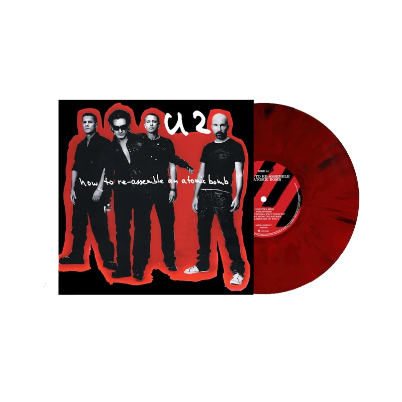 VINILO U2 - HOW TO RE-ASSEMBLE AN ATOMIC BOMB (RED/BLACK MARBLE VINYL) (RSD BLACK FRIDAY 2024)