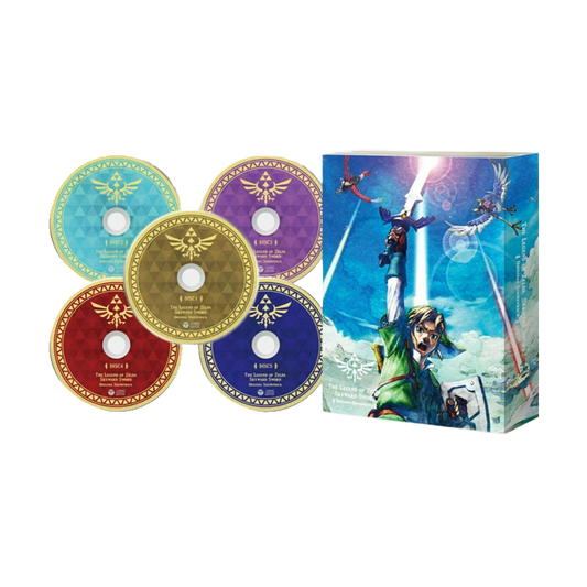 BOXSET VARIOUS ARTISTS - LEGEND OF ZELDA: SKYWARD SWORD OST (5CD)