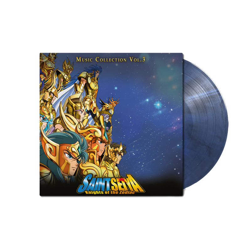 VINILO SEIJI YOKOYAMA - SAINT SEIYA OST (VOLUME 3) (BLUE MARBLE VINYL)