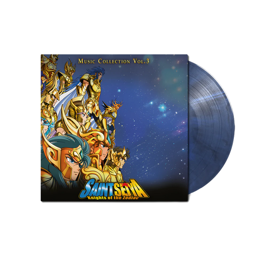 VINILO SEIJI YOKOYAMA - SAINT SEIYA OST (VOLUME 3) (BLUE MARBLE VINYL)