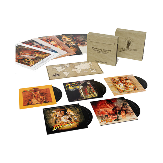 BOXSET JOHN WILLIAMS - INDIANA JONES: THE COMPLETE COLLECTION (10LP)